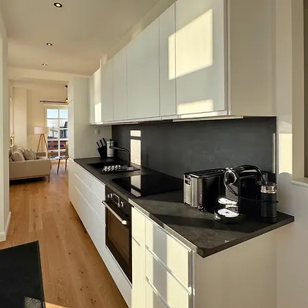 Appartement Piratenschiff - First-class Auszeit Mit Privaten Spa, Kamin, Meerblick & Gym Fehmarn