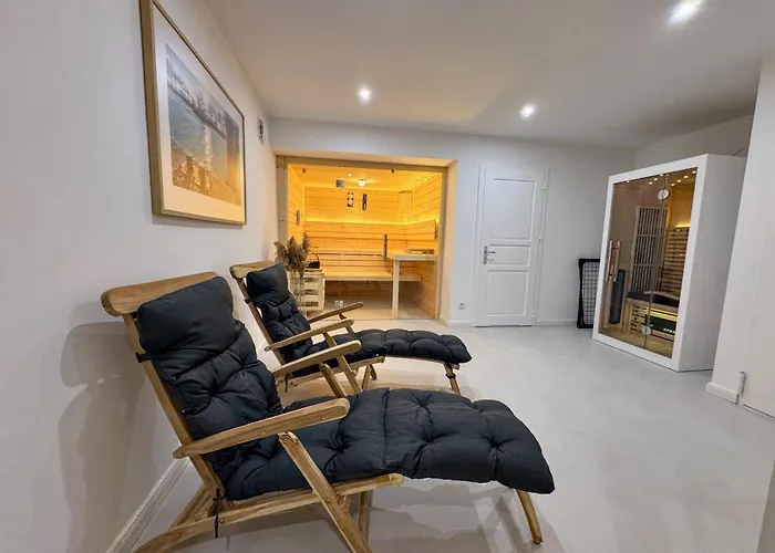 Piratenschiff - First-class Auszeit Mit Privaten Spa, Kamin, Meerblick & Gym Lägenhet Fehmarn