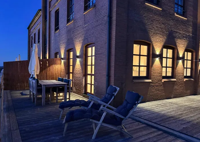 Piratenschiff - First-class Auszeit Mit Privaten Spa, Kamin, Meerblick & Gym Lägenhet Fehmarn